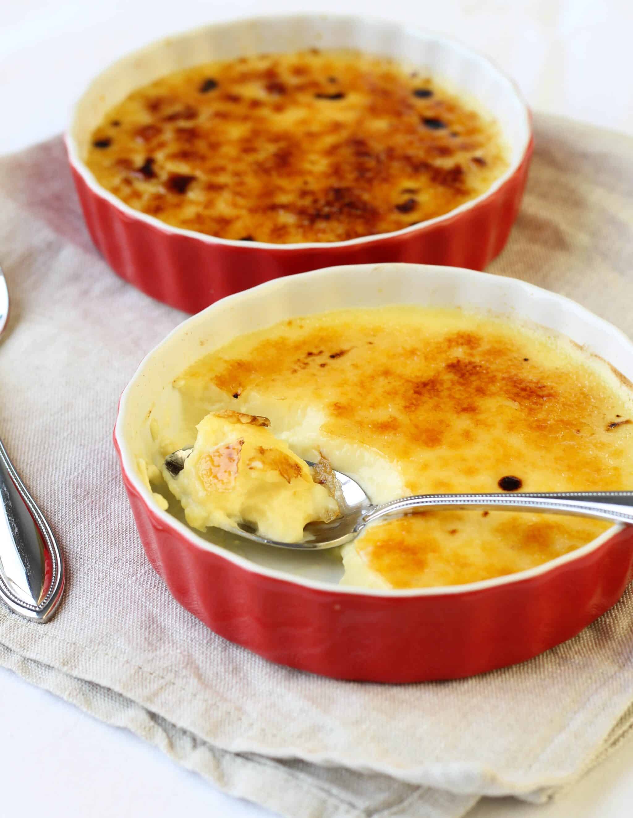 Crème Brûlée – Perfect Portion For Two! - American Heritage Cooking