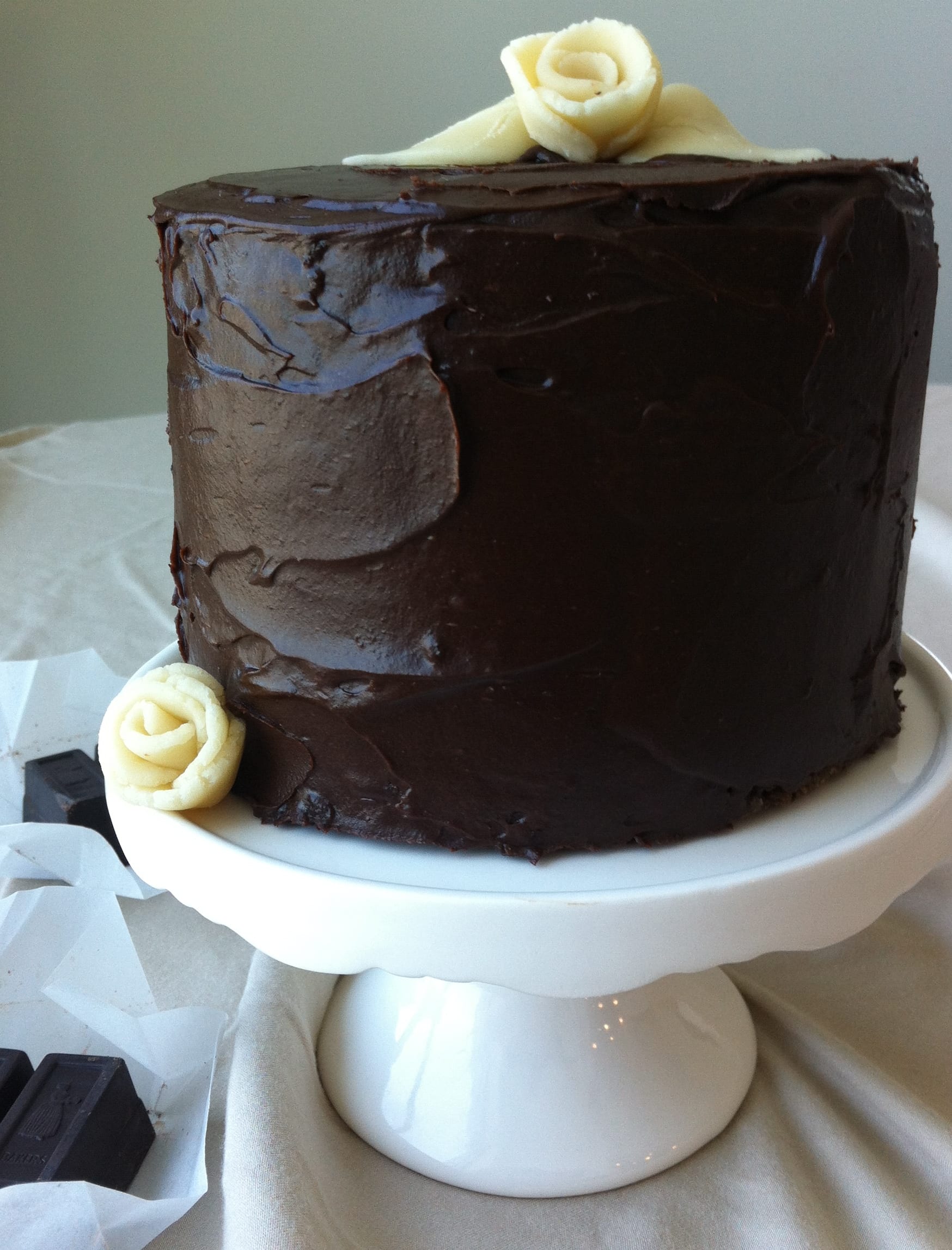 Old Fashioned Chocolate Fudge Cake - American Heritage Cooking